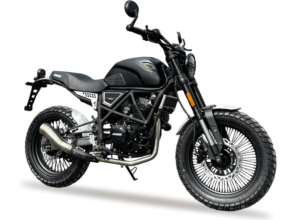 2025 Fuego Scrambler 250, чёрный, 194900 рублей