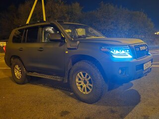 2009 Toyota Land Cruiser 200 Series, чёрный, 4750000 рублей, вид 4