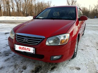 2008 Kia Cerato I Рестайлинг, красный, 420000 рублей, вид 2