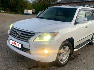 2012 Lexus LX 570 III, белый, 3890000 рублей, вид 1
