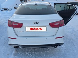2014 Kia Optima III Рестайлинг, белый, 1600000 рублей, вид 4