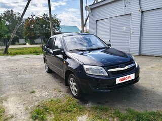 2012 Lada (ВАЗ) Granta I, чёрный, 220000 рублей, вид 2