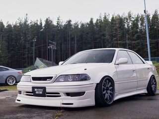 1998 Toyota Mark II VIII (X100), белый, 1300000 рублей, вид 2
