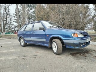 2002 Lada (ВАЗ) 2114, синий, 250000 рублей, вид 4