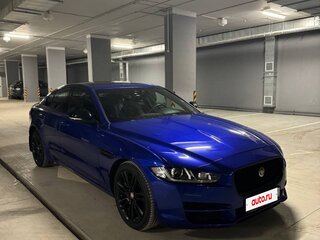 2017 Jaguar XE I, синий, 2300000 рублей, вид 2