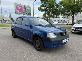 2007 Renault Logan I, синий, 159000 рублей, вид 2