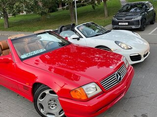 1990 Mercedes-Benz SL-Класс 300 IV (R129), красный, 6000000 рублей, вид 2