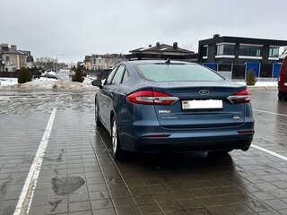 2019 Ford Fusion (North America) II Рестайлинг, синий, 1362524 рублей, вид 4