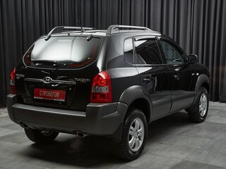 2008 Hyundai Tucson I, чёрный, 937000 рублей, вид 4