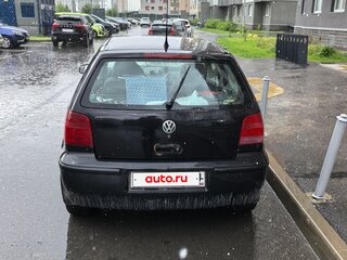 2001 Volkswagen Polo III Рестайлинг, чёрный, 300000 рублей, вид 4
