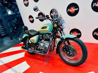 2026 Royal Enfield Meteor, зелёный, 519000 рублей, вид 2