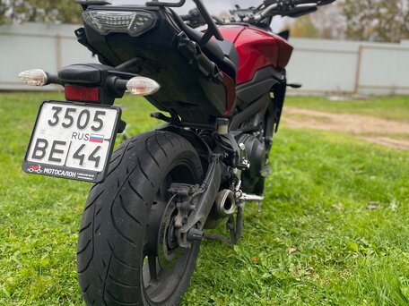 2016 Yamaha MT-09 Tracer (FJ-09), красный, 790000 рублей, вид 2