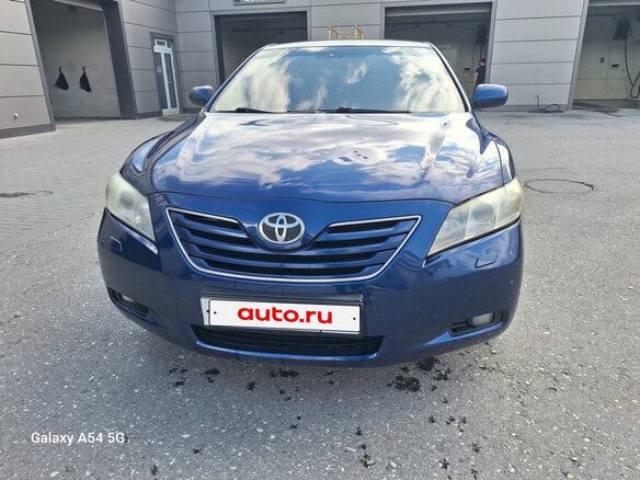 2007 Toyota Camry VI (XV40), синий, 690000 рублей - вид 2