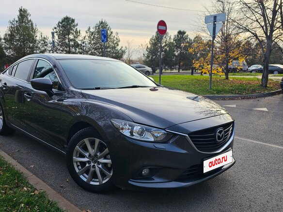 2016 Mazda 6 III (GJ) Рестайлинг, серый, 1800000 рублей - вид 2