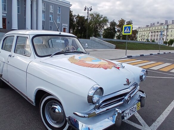 1958 ГАЗ 21 «Волга» 21В, белый, 2450000 рублей