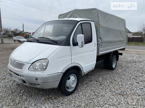 2003 ГАЗ ГАЗель (3302), белый, 600000 рублей