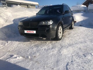 2008 BMW X3 30d I (E83) Рестайлинг, чёрный, 1100000 рублей, вид 3