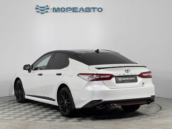 2021 Toyota Camry VIII (XV70) Рестайлинг, белый - вид 6