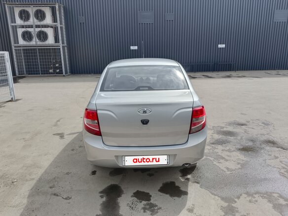 2014 Lada (ВАЗ) Granta I, серебристый, 435000 рублей - вид 9