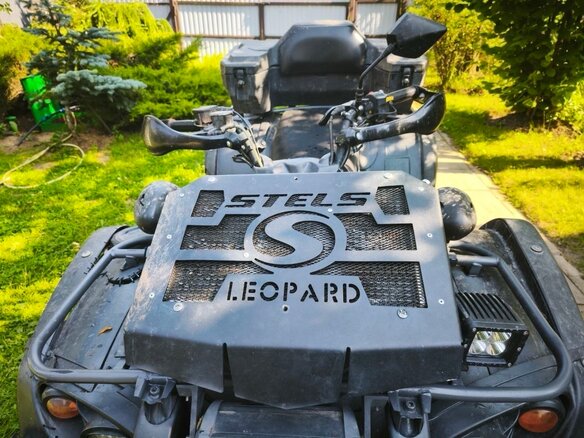 2014 Stels ATV-600YS Leopard, чёрный, 400000 рублей - вид 7