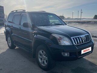 2008 Toyota Land Cruiser Prado 4-speed 120 Series Рестайлинг, чёрный, 2000000 рублей, вид 3
