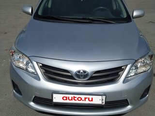 2012 Toyota Corolla X (E140, E150) Рестайлинг, серебристый, 1200000 рублей, вид 2
