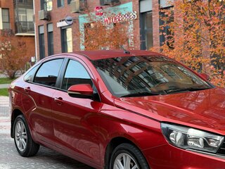 2015 Lada (ВАЗ) Vesta I, красный, 565000 рублей, вид 2