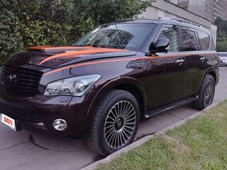2012 Infiniti QX56 II, пурпурный, 1950000 рублей, вид 2