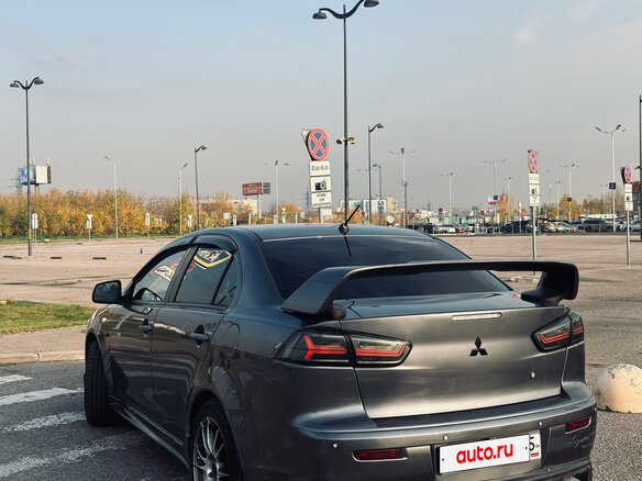2008 Mitsubishi Lancer X, серый, 720000 рублей - вид 5