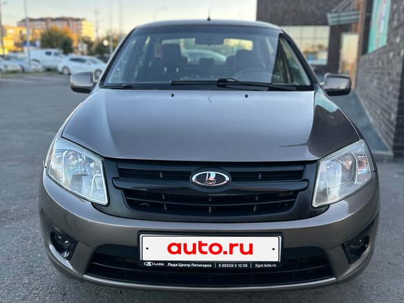 2015 Lada (ВАЗ) Granta I, коричневый, 450000 рублей - вид 5