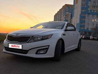 2015 Kia Optima III Рестайлинг, белый, 1250000 рублей, вид 1