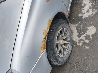 2009 Lada (ВАЗ) Kalina I, серебристый, 135000 рублей, вид 2
