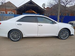 2012 Toyota Camry VII (XV50), белый, 1350000 рублей, вид 4