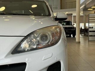 2013 Mazda 3 II (BL) Рестайлинг, белый, 1410000 рублей, вид 4