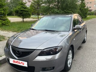 2006 Mazda 3 I (BK) Рестайлинг, серый, 645000 рублей, вид 1