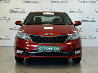 2016 Kia Rio III Рестайлинг, красный, 950000 рублей, вид 3
