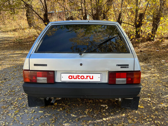 2001 Lada (ВАЗ) 2109, серебристый, 120000 рублей - вид 5