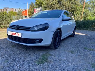 2011 Volkswagen Golf VI, белый, 670000 рублей, вид 3