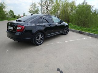 2018 Skoda Rapid I Рестайлинг, чёрный, 1300000 рублей, вид 5