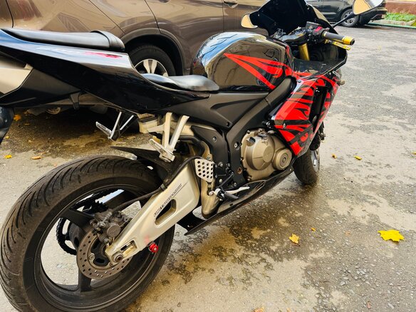 2007 Honda CBR 600RR, чёрный, 550000 рублей - вид 3