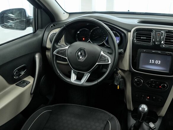2018 Renault Logan II Рестайлинг, чёрный, 1100000 рублей - вид 9