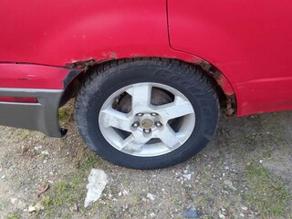 2002 Mitsubishi Outlander I, красный, 250000 рублей, вид 3