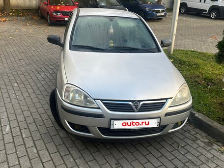 2003 Opel Corsa C Рестайлинг, серебристый, 200000 рублей, вид 1