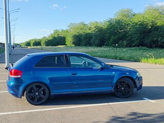 2005 Audi A3 II (8P) Рестайлинг 1, синий, 540000 рублей, вид 4