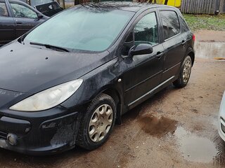 2007 Peugeot 307 I Рестайлинг, чёрный, 250000 рублей, вид 1
