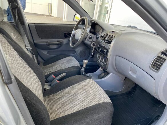 2008 Hyundai Accent ТагАЗ II, серебристый - вид 7