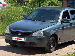 2008 Lada (ВАЗ) Priora I, зелёный, 120000 рублей, вид 1