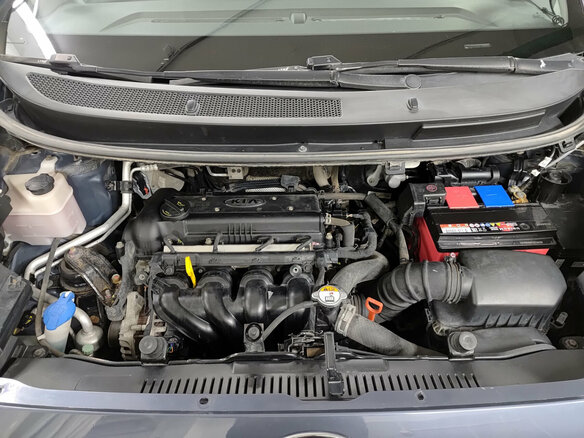 2014 Kia Venga I Рестайлинг, синий, 1090000 рублей - вид 8