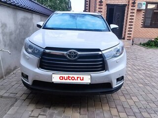 2014 Toyota Highlander III (XU50), белый, 2600000 рублей, вид 1