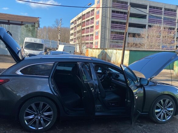 2019 Mazda 6 III (GJ) Рестайлинг 2, серый, 2750000 рублей - вид 11